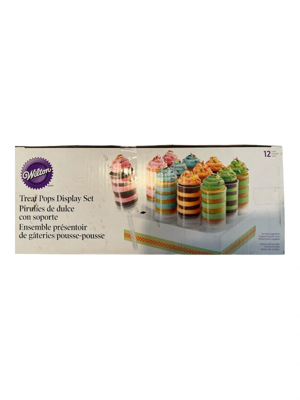 NIB Wilton Treat Pops Maker Display Set with extra Treat Pops and Stand